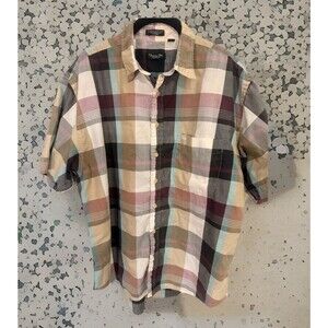 Christian Dior Monsieur Casual Button Up Shirt Sz L Fair Condition